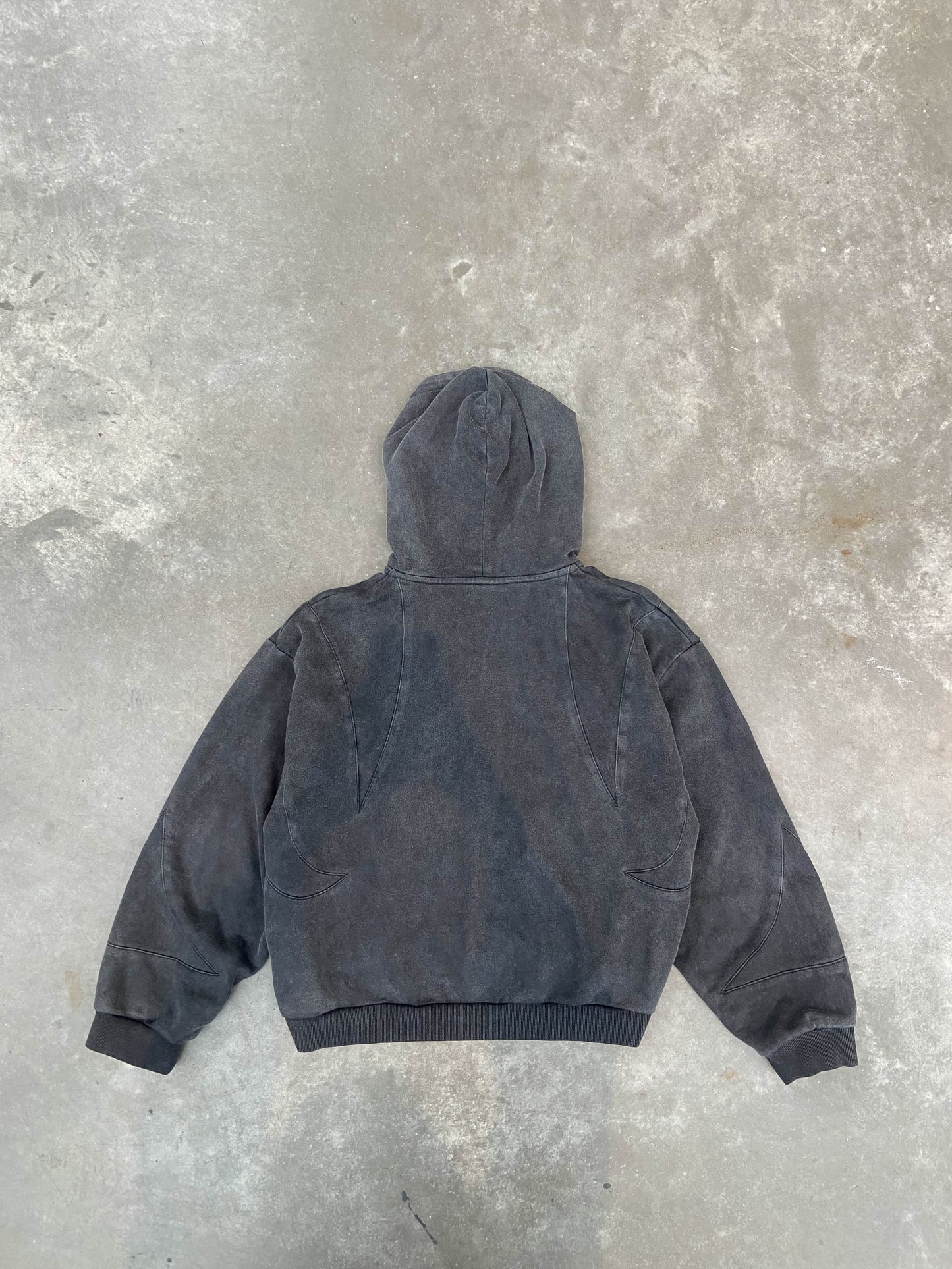 Arch Zip Washed Black